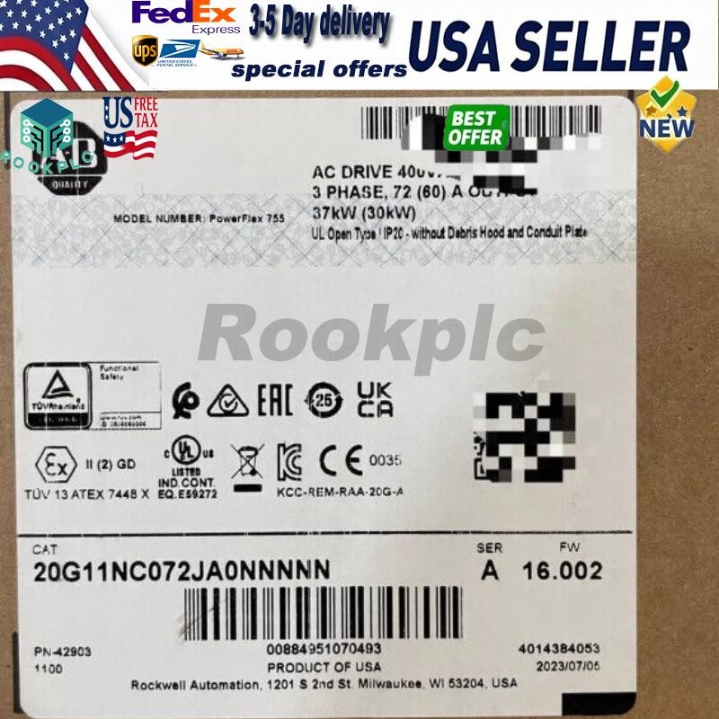 AB 20G11NC072JA0NNNNN New In Box Free Fast Shipping US Free Tax