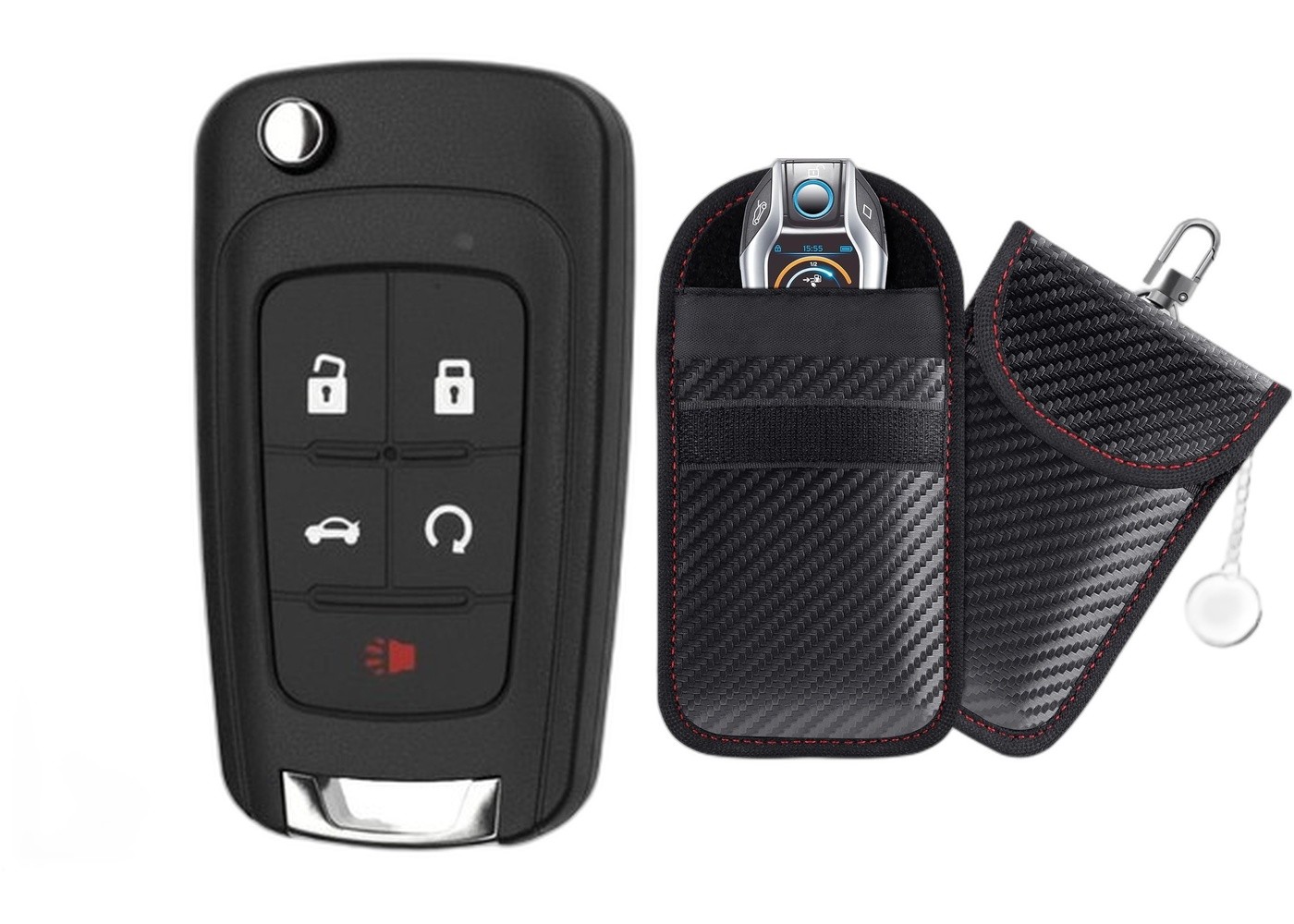 Replacement Key Fob Remote 2012-2017 Buick LaCrosse Verano FCC OEM Spec w/Case