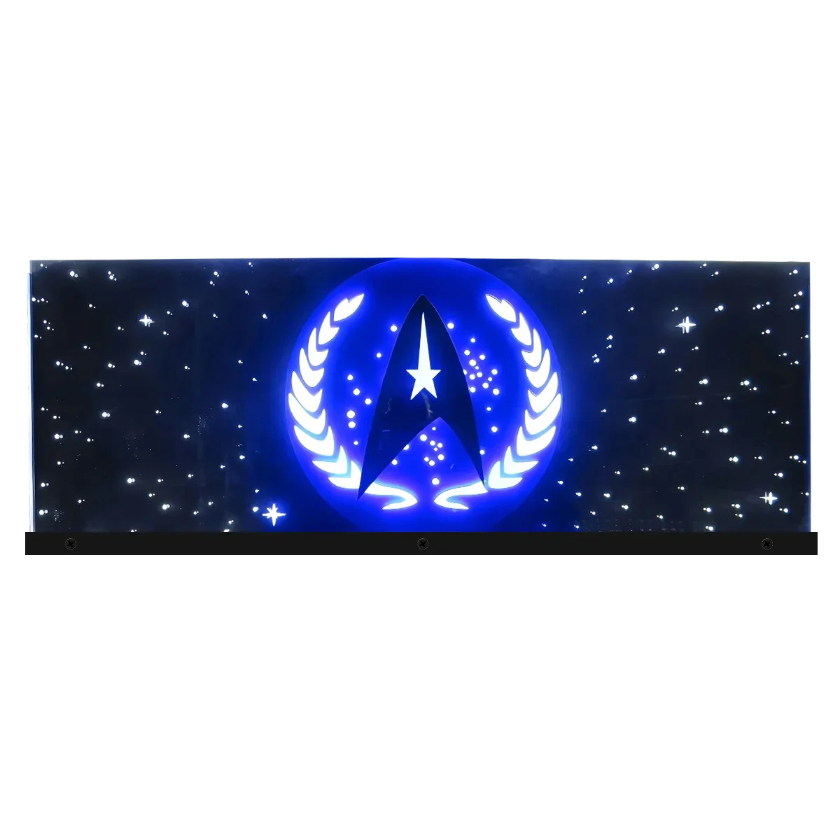 Star Trek Pinball Topper 3D Acrylic LED Topper for Pinball Machine