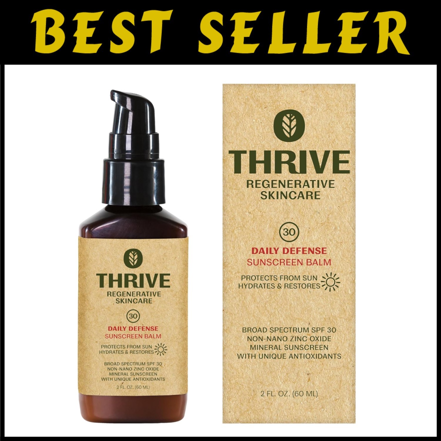 Lightweight Mineral Face Sunscreen SPF 30