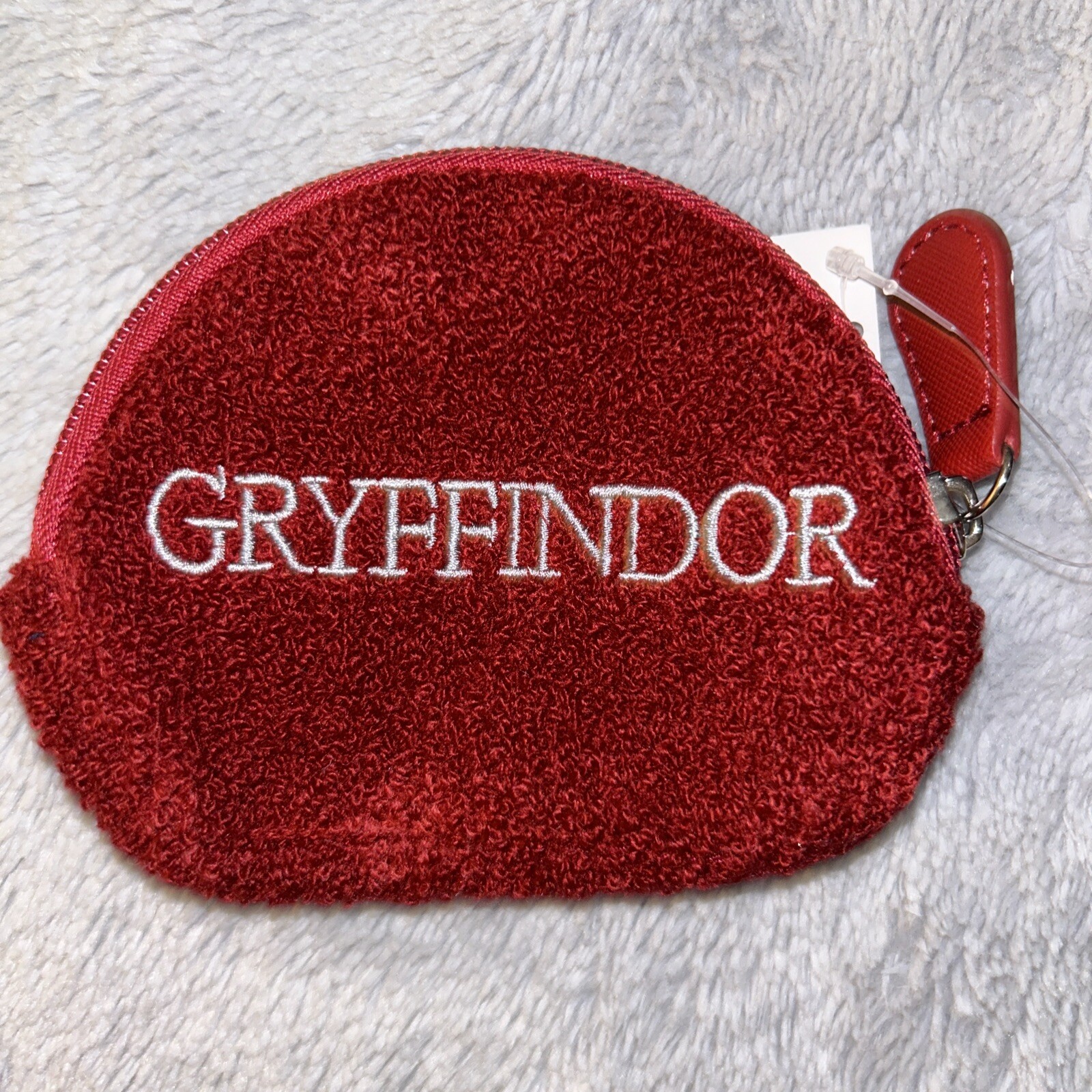 Universal Studios Harry Potter Gryffindor Chenille Coin Purse New With Tags