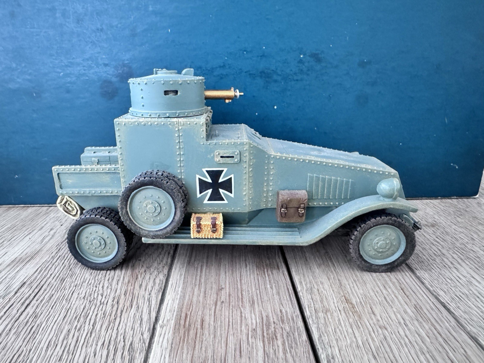 King & Country: From Set FW034 Bussing-Eberhardt Armoured Car, WW1 Unboxed