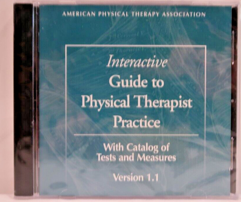 Interactive Guide To Physical Therapist Practice PC CD VERSION 1.1 Brand New