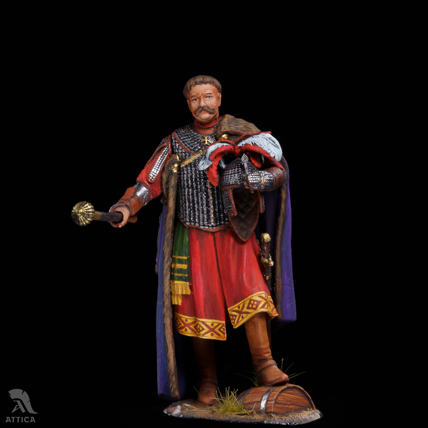 IN STOCK John III Sobieski King of Poland Painted Tin Toy Soldier | Collectible