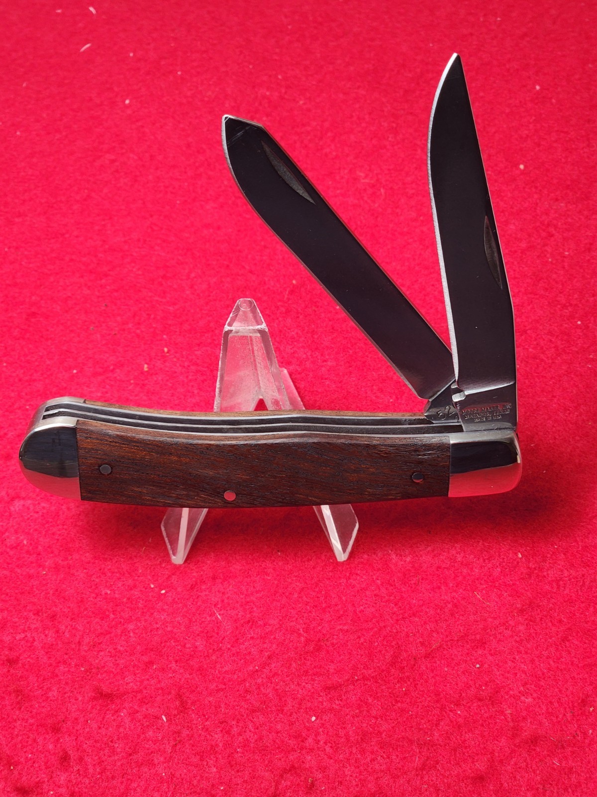 Moore Maker USA  5202M Trapper Knife Mesquite Handles New In Box