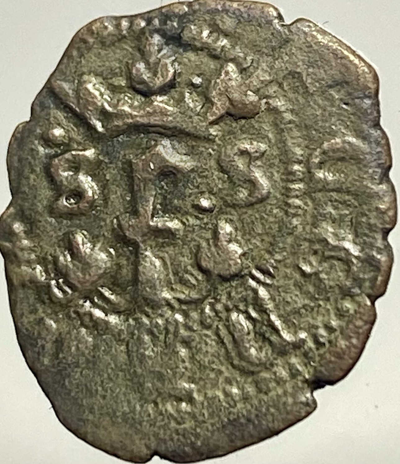 Medieval Coin King Ferdinand & Queen Isabella 1497-1566 Blanca Nice Genuine