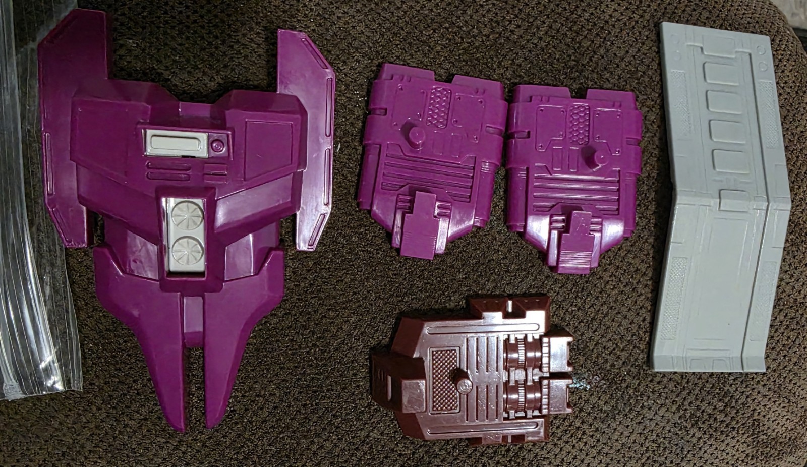 Vintage Transformers 1987 G1 Abominus Parts Lot- Takara - Hasbro - Toys 