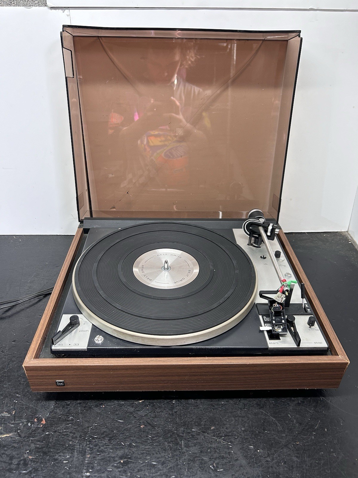 Vintage Dual 601 Turntable–Belt Drive PARTS OR REPAIR AS IS