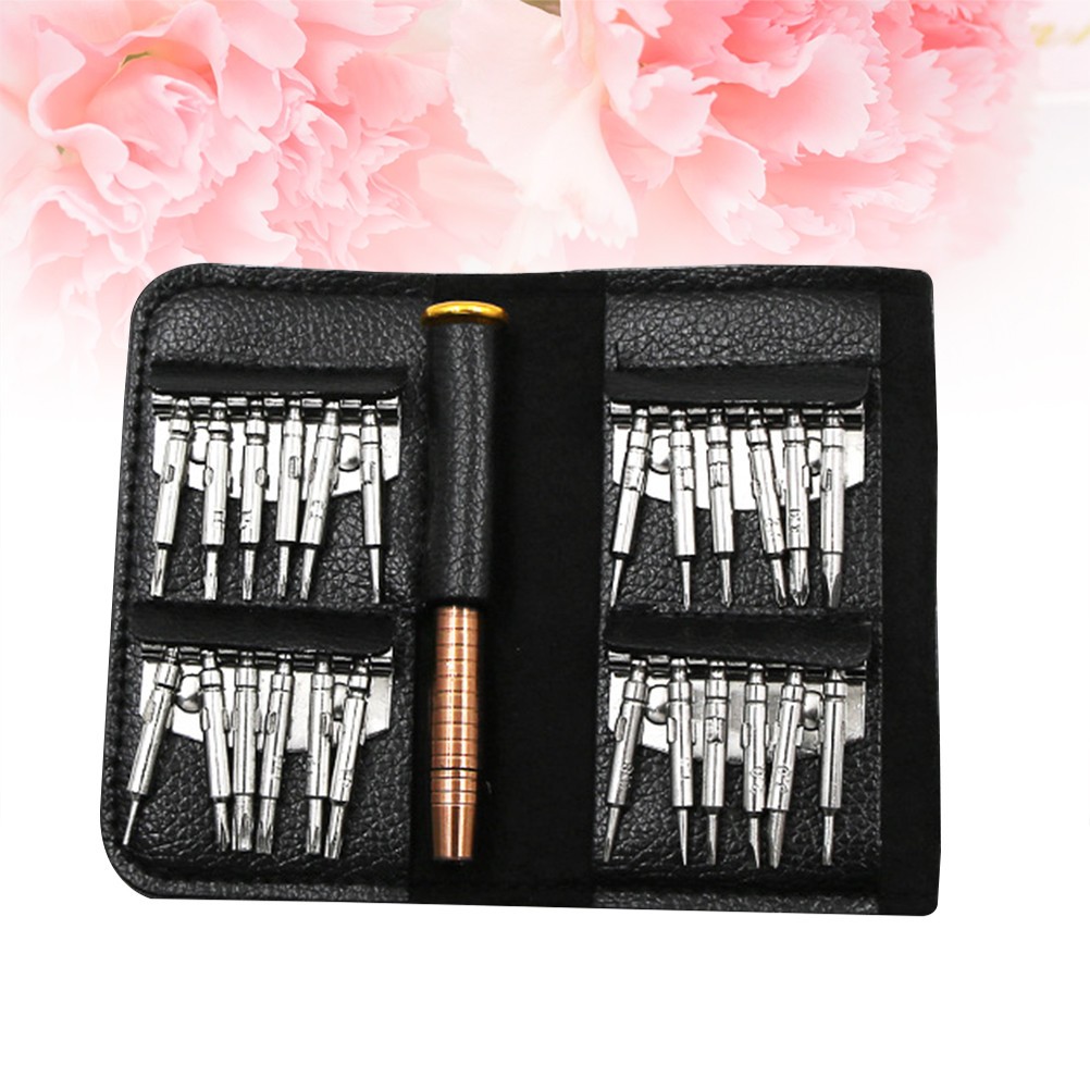  25 in Hexagonal Socket with Open Small Screw Driver Set Kit Bits