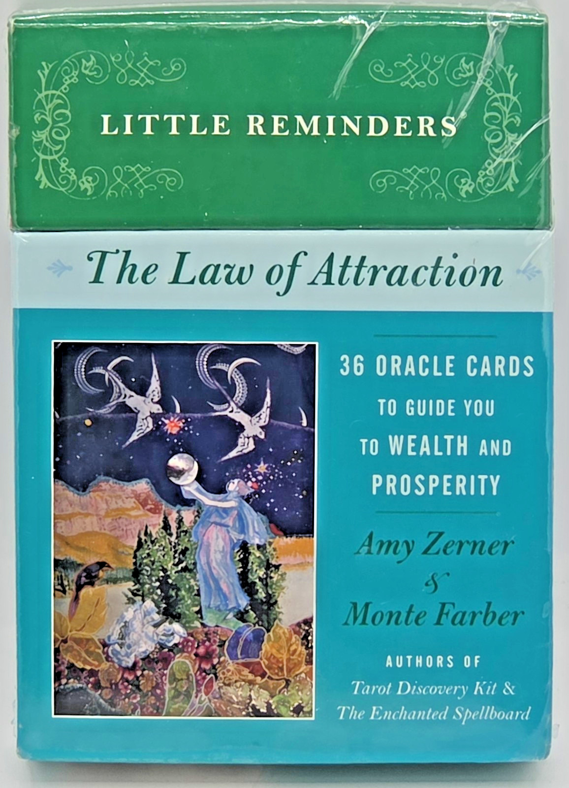 NEW Law of Attraction Oracle Cards BOX SET Wealth Prosperity Zerner FREE SHIP