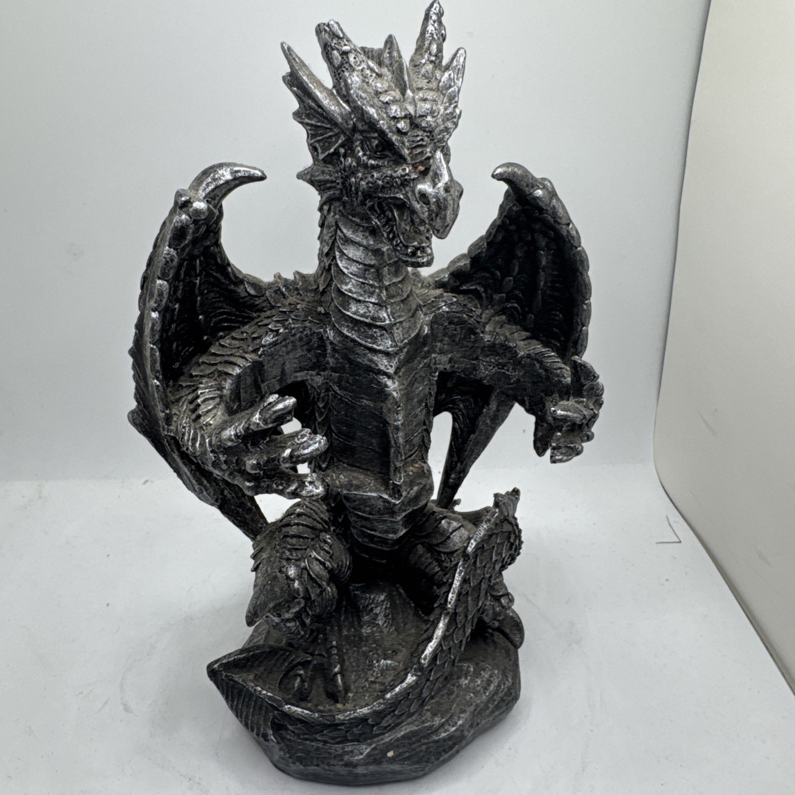DWK Blackened Spice Dragon Novelty Salt & Pepper Holder (no Salt/peppper shakers