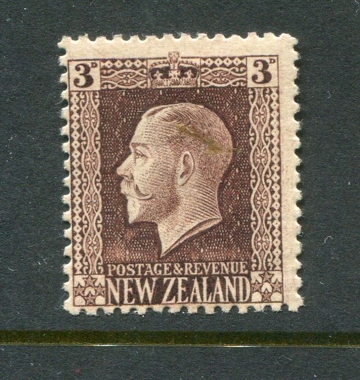 New Zealand #149 George V 3 P. [Mint Hinged]