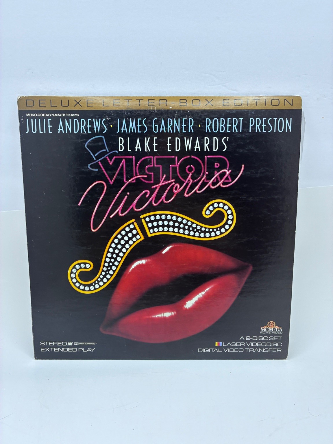 Victor Victoria LaserDisc 1982 Musical Comedy Deluxe Letterbox MGM