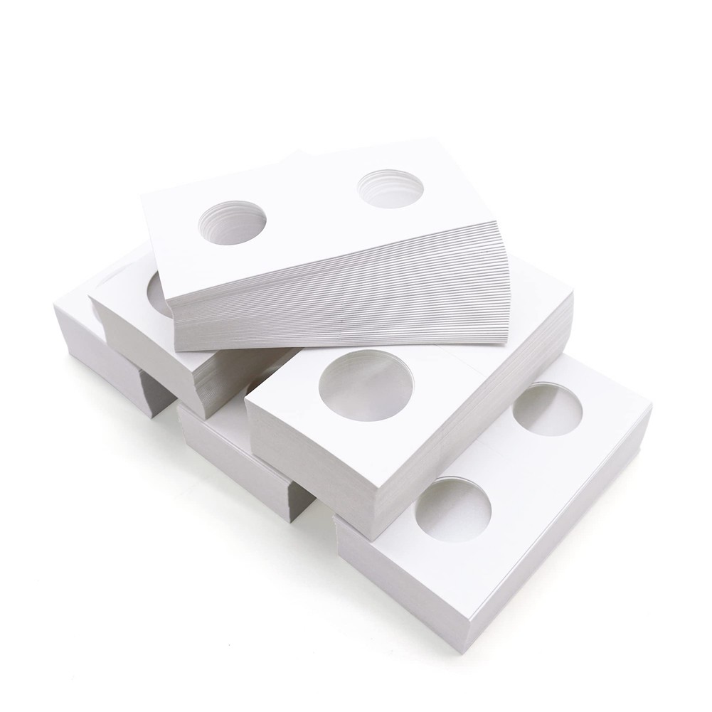 300 Piece Coin  Clip 6 Assorted Sizes Coin Holders for Coin Protect T6G17473