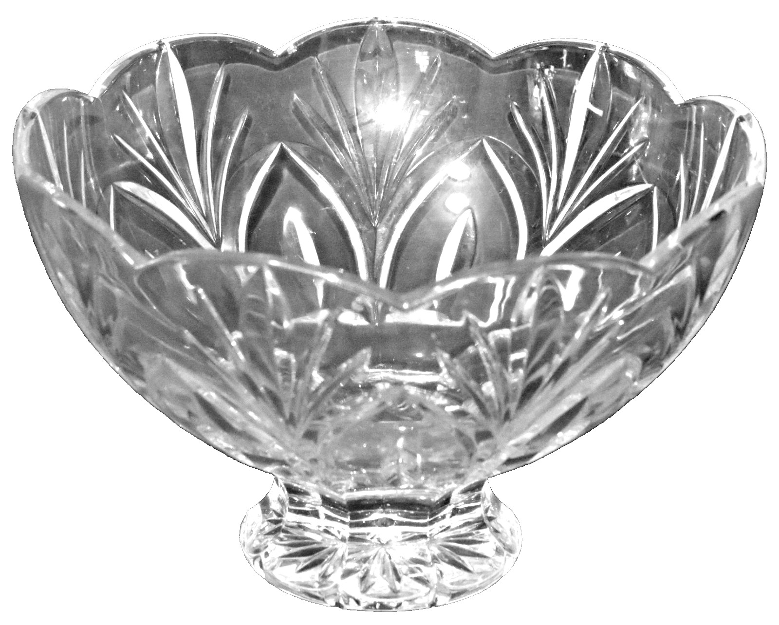 Waterford Crystal Canterbury Footed Pedestal Bowl 10"