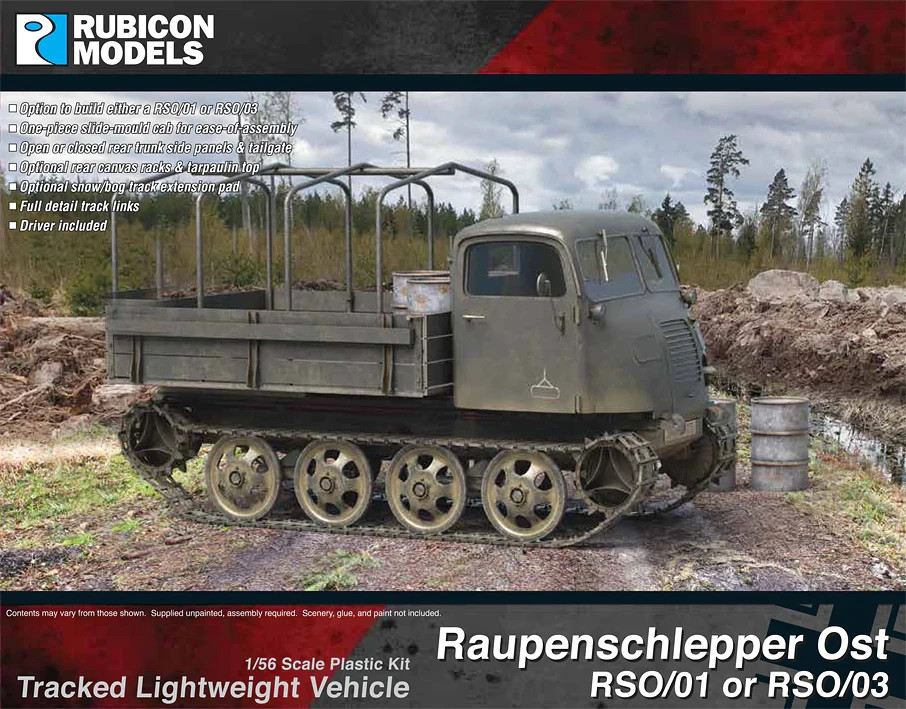 Rubicon German Raupenschlepper Ost RSO/01 or RSO/03 Bolt Action