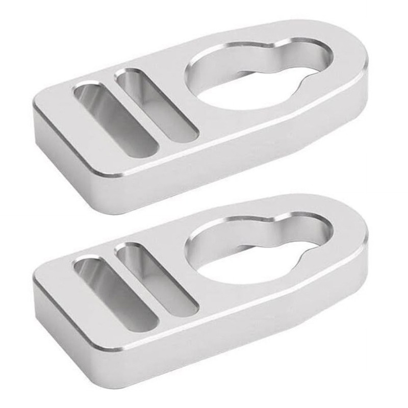 2Pcs Aluminum Straps Replacement Buckle Clip Fixing Straps Buckle Clip