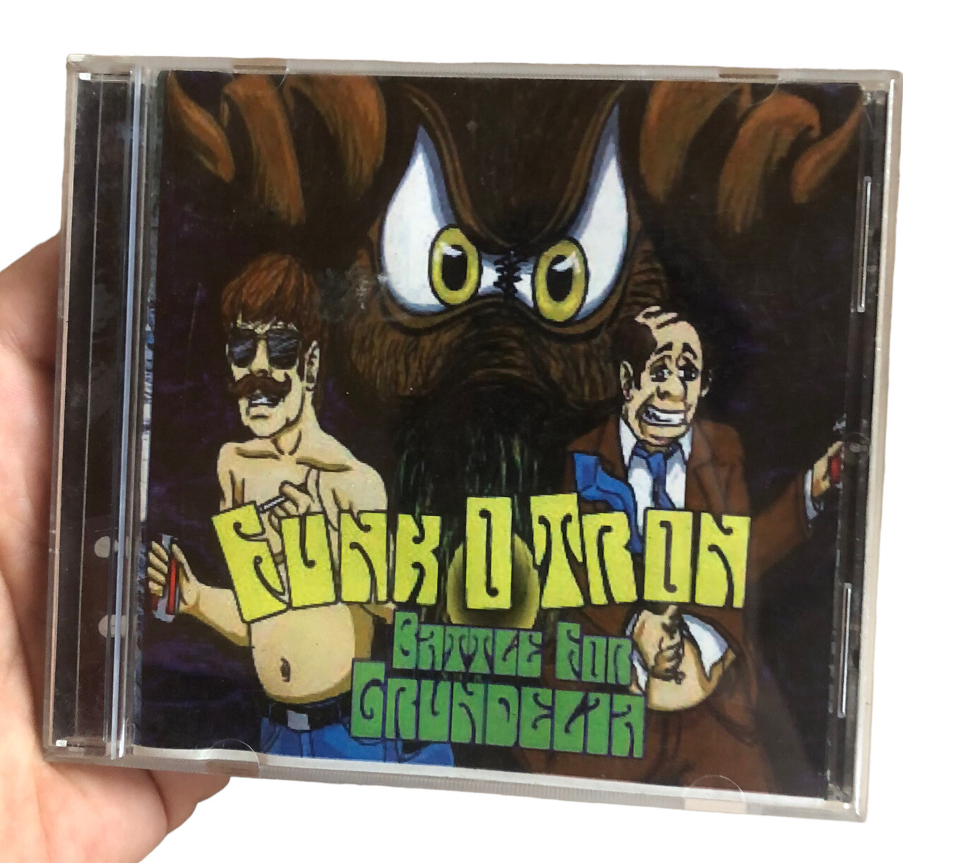 FunkoTron Battle For Grundelia Cd rare out of print funk 2007