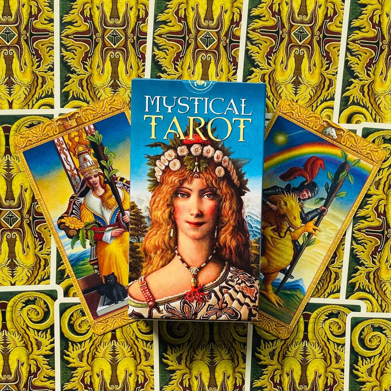 Mystical Tarot Card Deck Giuliano Costa Esoteric Card Reading Lo Scarabeo