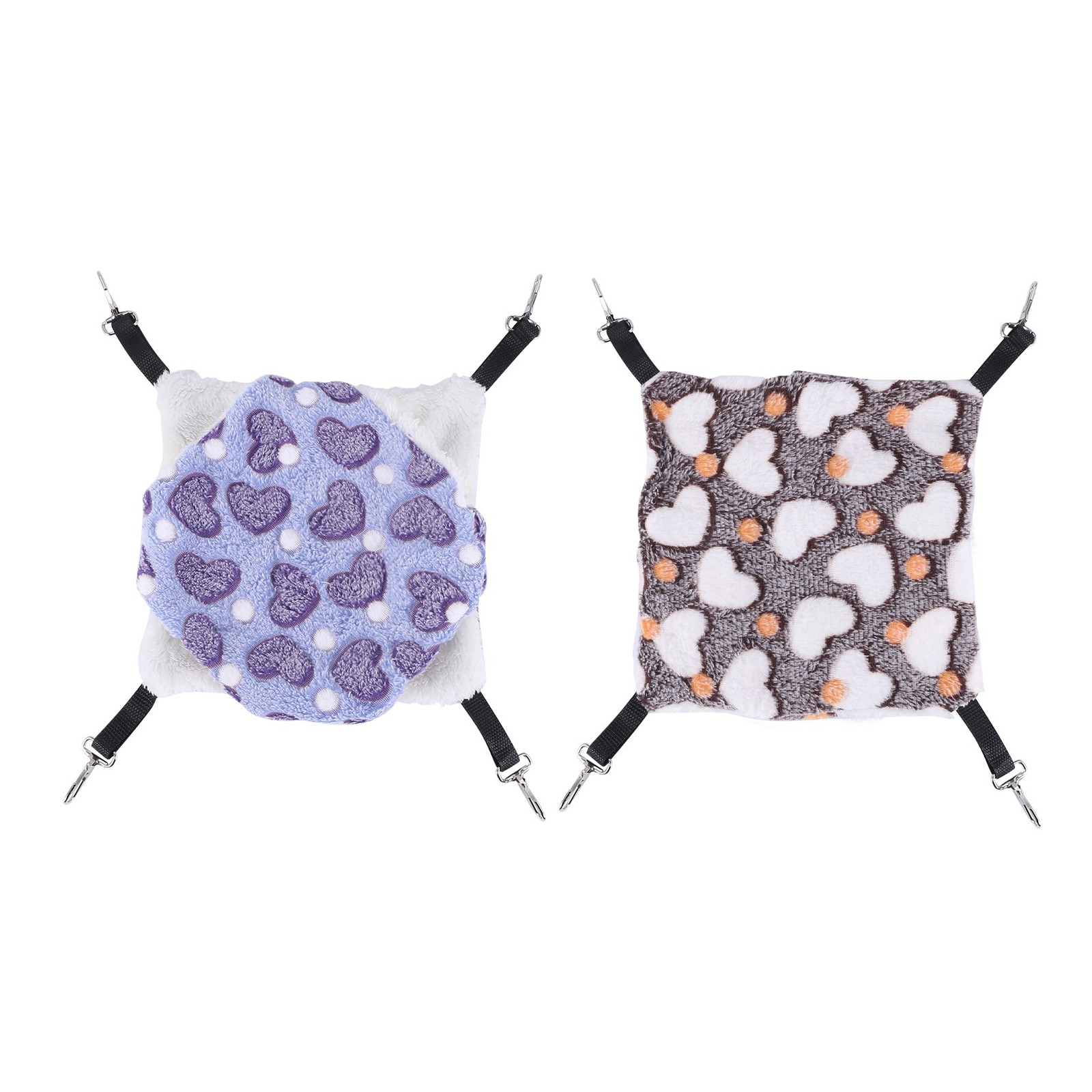 2 Pieces Guinea Pig Rat Hammock Guinea Pig Hamster Ferret Hanging Hammock7550