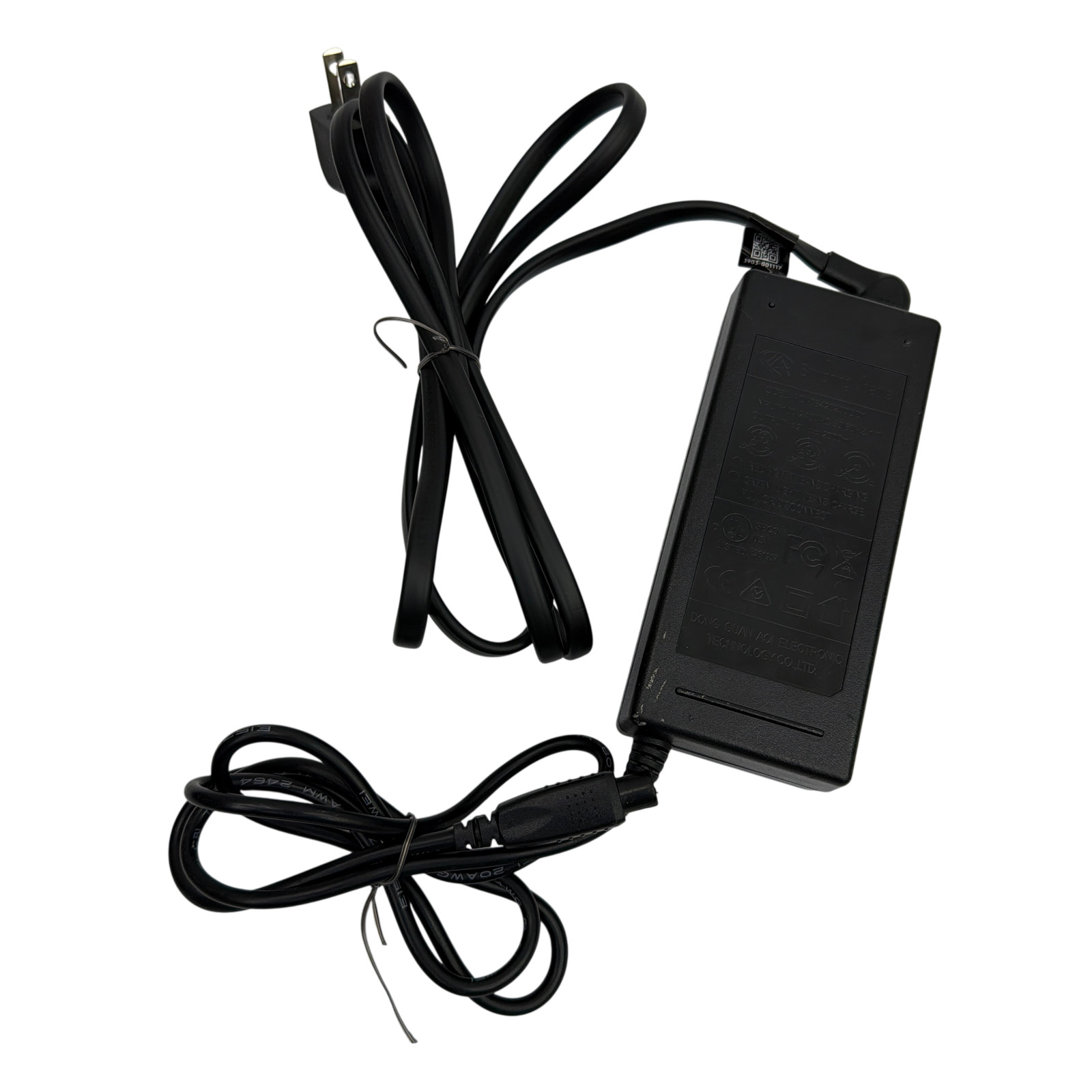 AOI-08420200DD1 42V 2A Switching Power Adapter Charger w/ 3-Pin XLR Style Plug