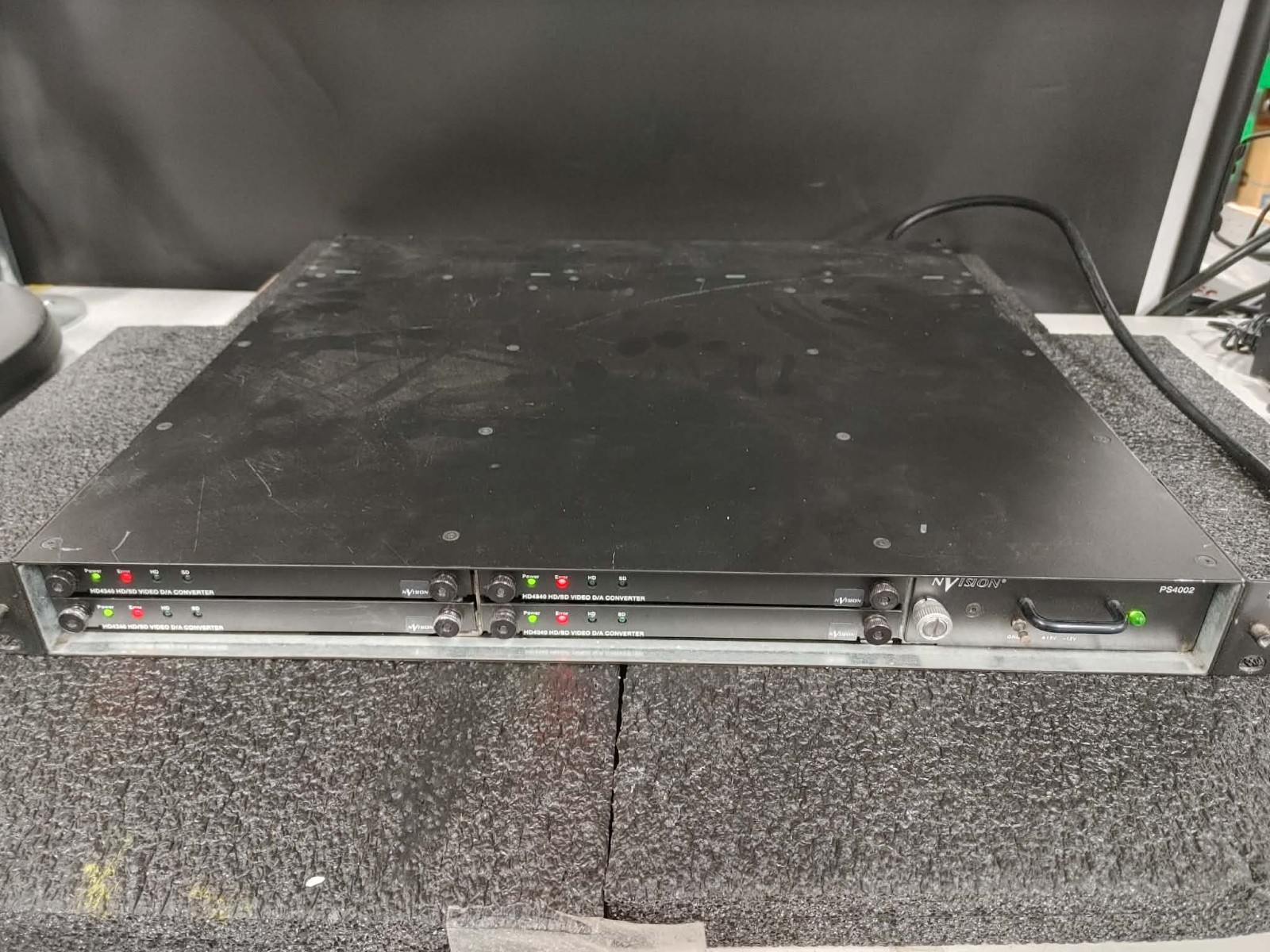 GV Belden Miranda NVISION PS4002/HD4340 4 Modules HD/SD Video D/A Converter