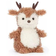 Plush Little Elk Toy Stuffed Animal Doll & Dust Bag 18cm/7" Jelly NWT HOT