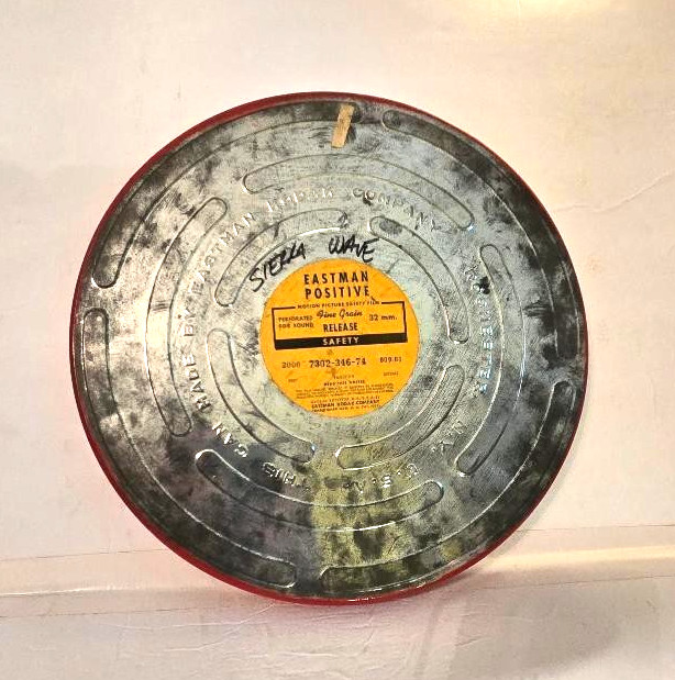 Eastman Kodak Tin Vintage 14” Movie Reel Canister Empty sierra
