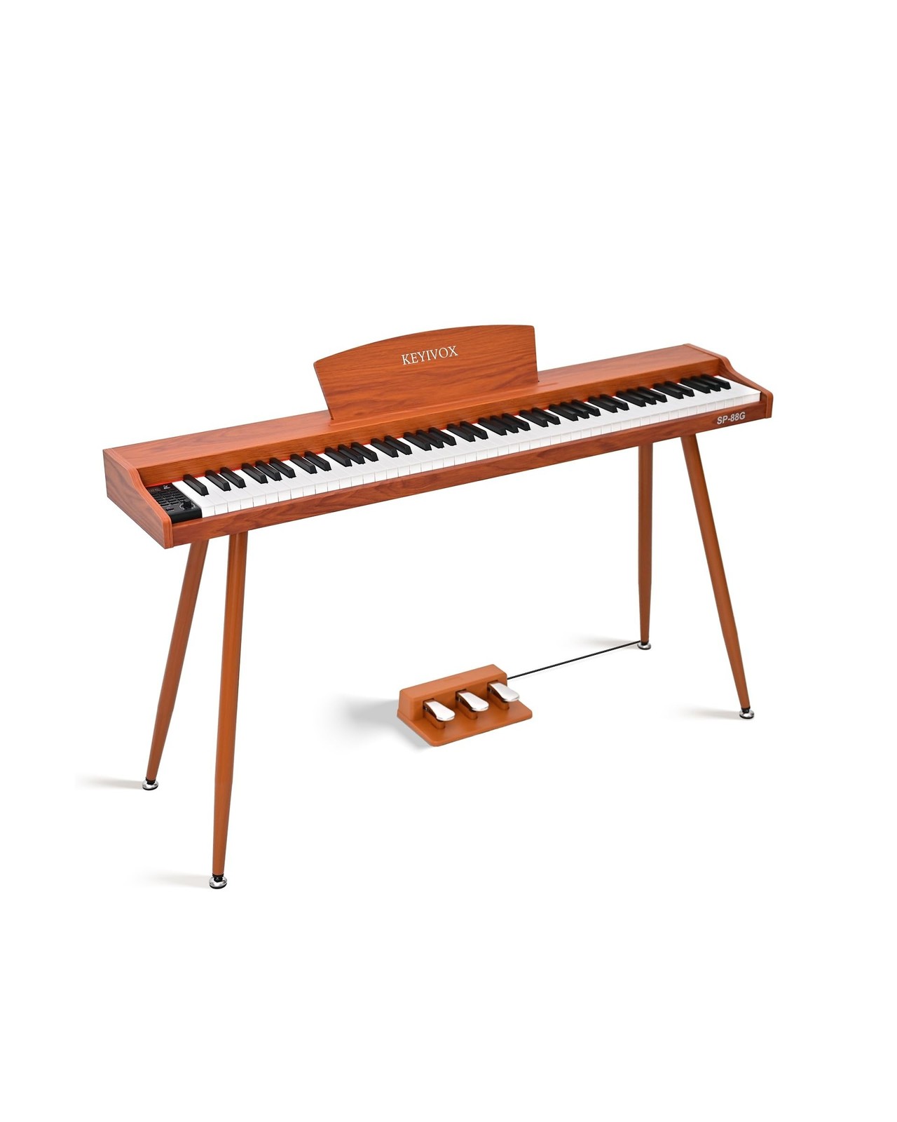 KEYIVOX 88 Key Digital Piano for Beginners, Home Electric Piano with Triple P...