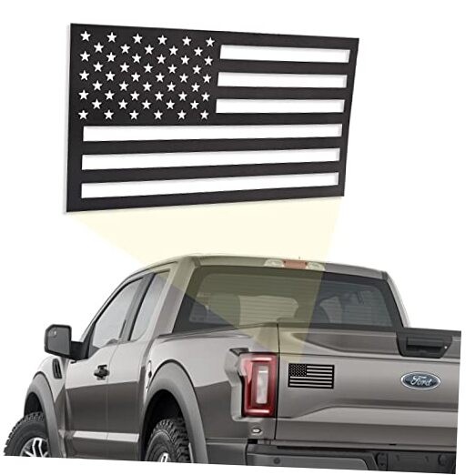 GRITKULTURE American Flag Perfect-Cut Super Magnet 3 Pack for Trucks, Cars, 