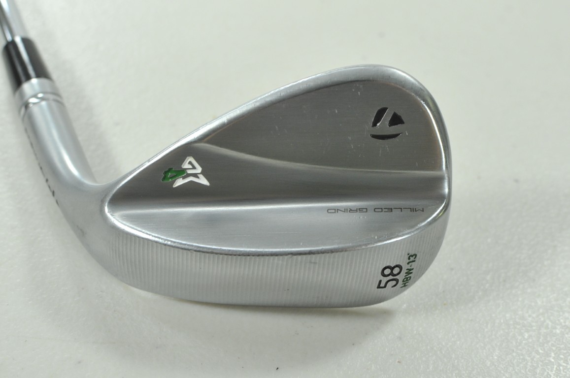 TaylorMade Milled Grind 4 Raw 58*-13 Wedge RH DG 115g Wedge Flex Steel # 211927