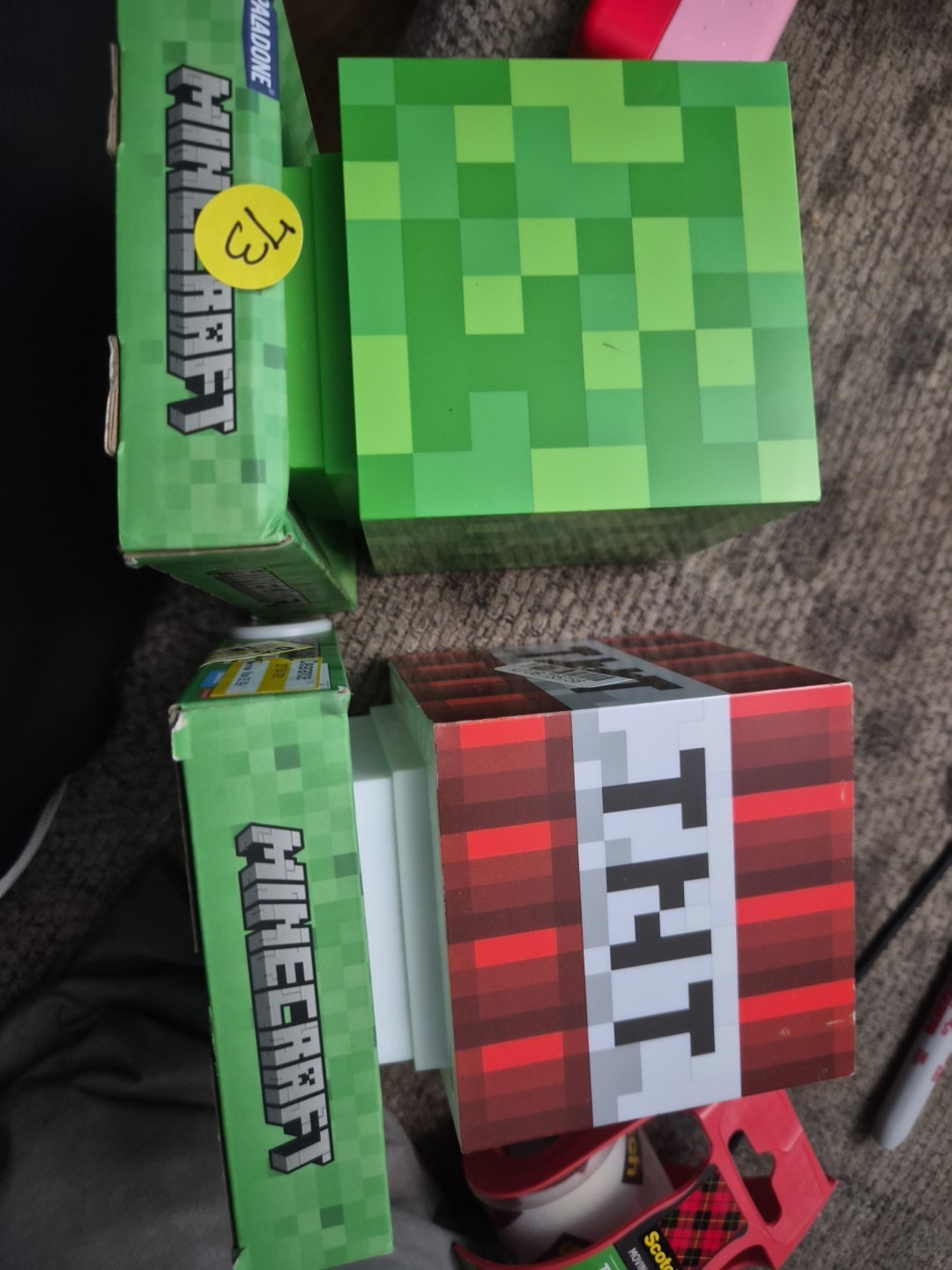 2 Minecraft Items with Official Game Sounds 