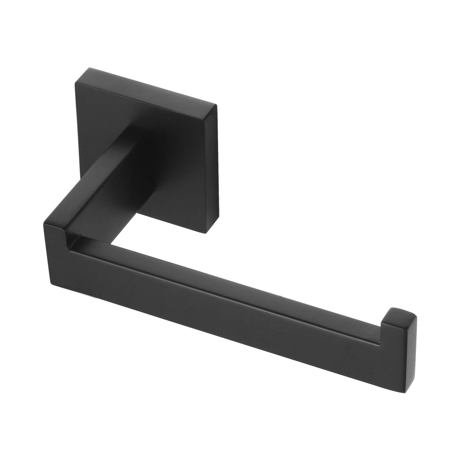Black Holders Bathroom Roll Holder SUS304 Stainless Steel Contemporary Wall M...