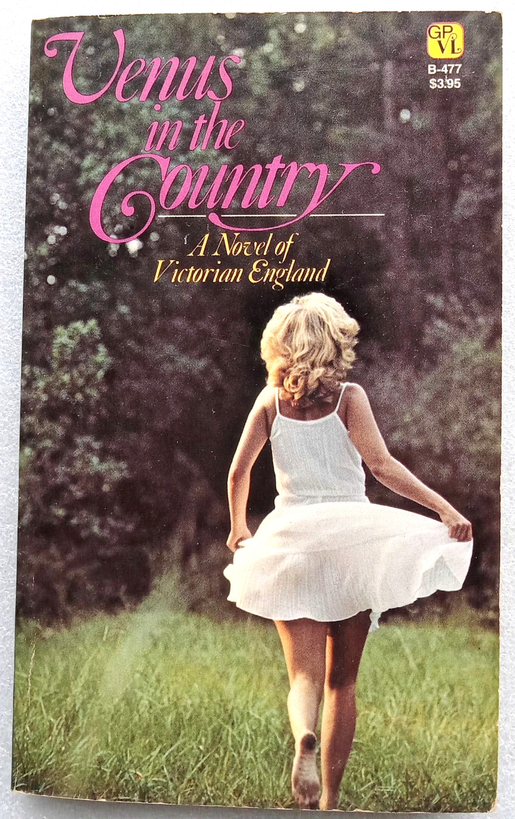 Venus In The Country, used Grove Press sleaze book, erotic Victorian reader