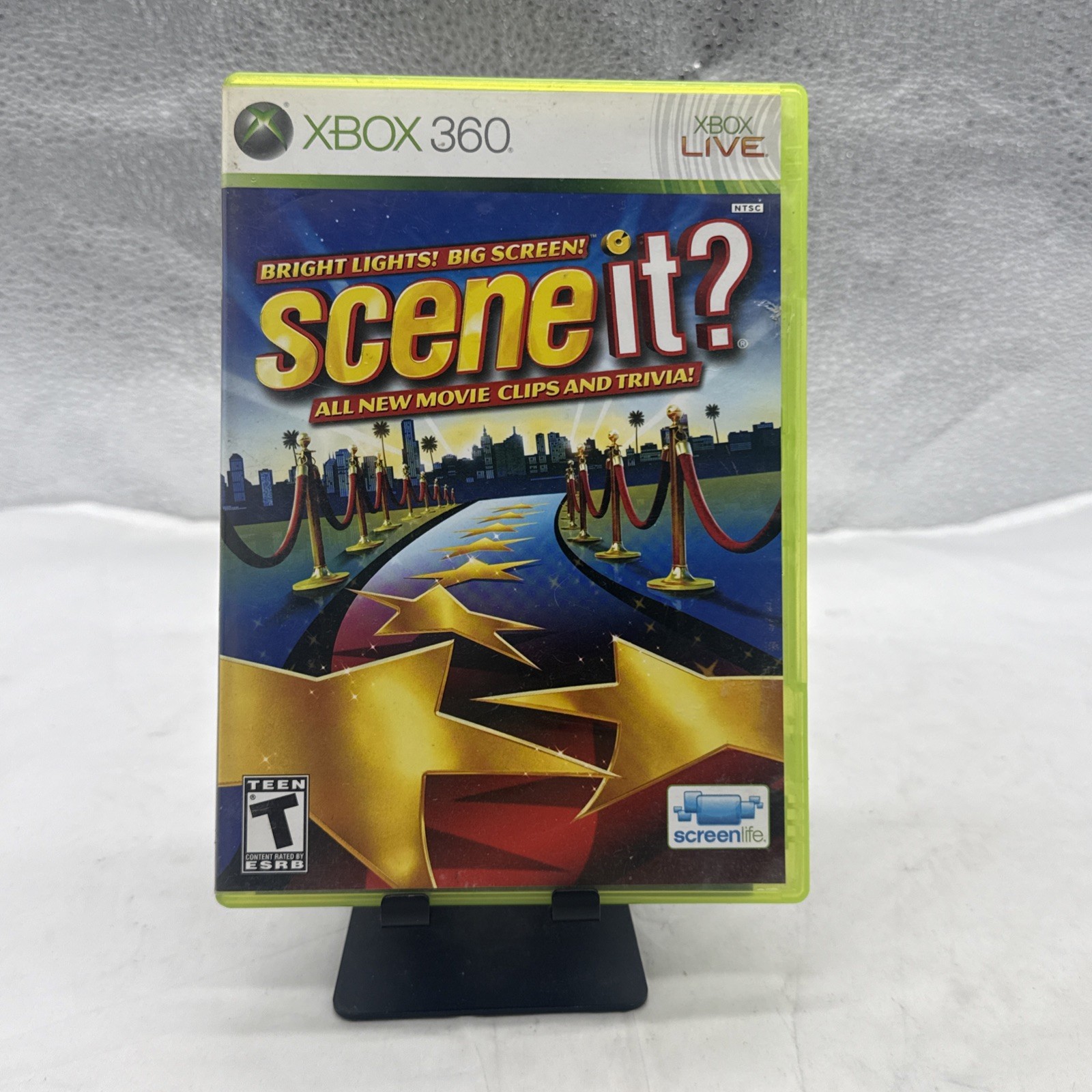 XBOX 360 SCENE IT? BIG LIGHTS BIG SCREEN GAME COMPLETE WITH MANUAL