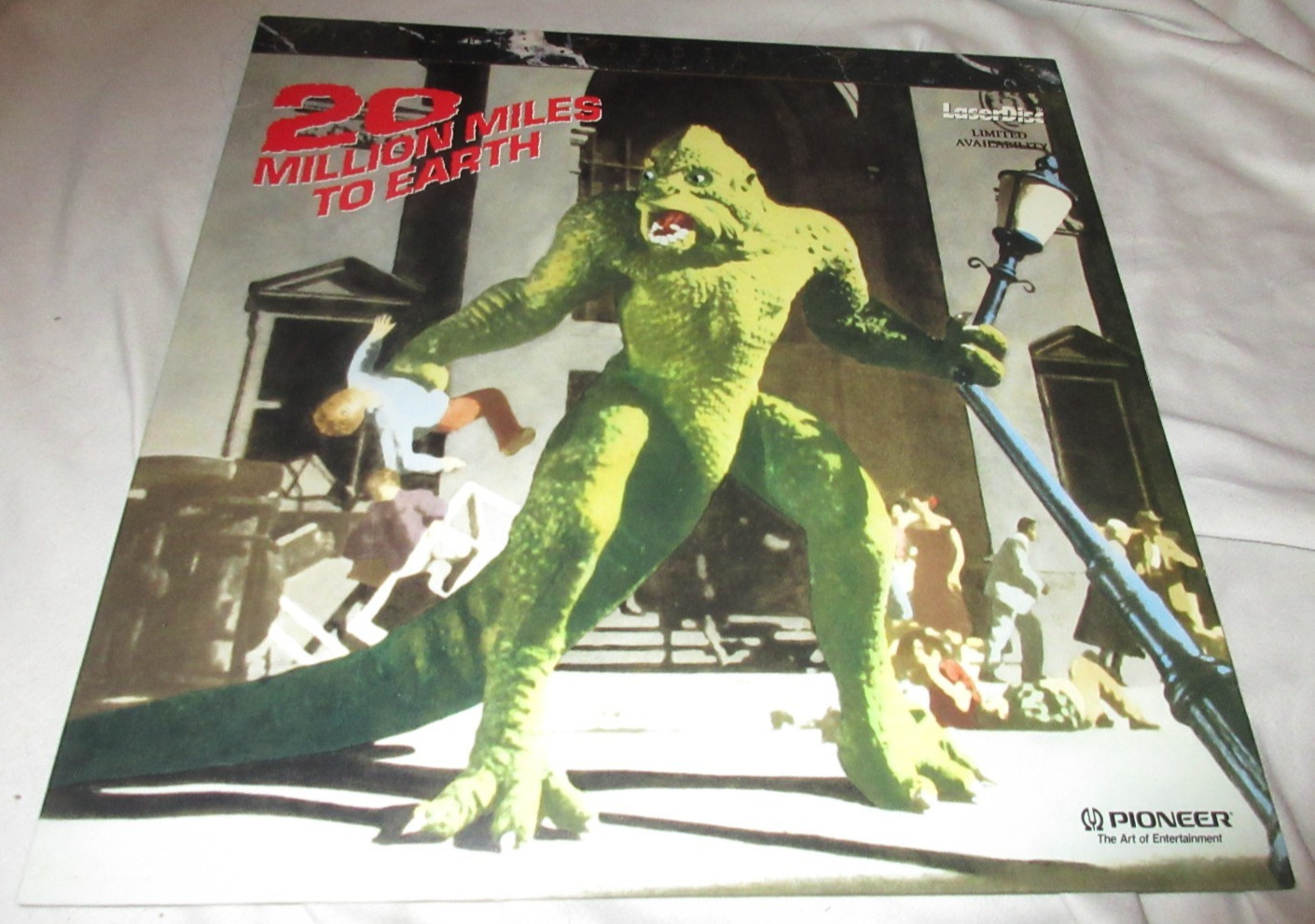 20 Million Miles To Earth (1957) LASERDISC 12" Horror Monster Ray Harryhausen