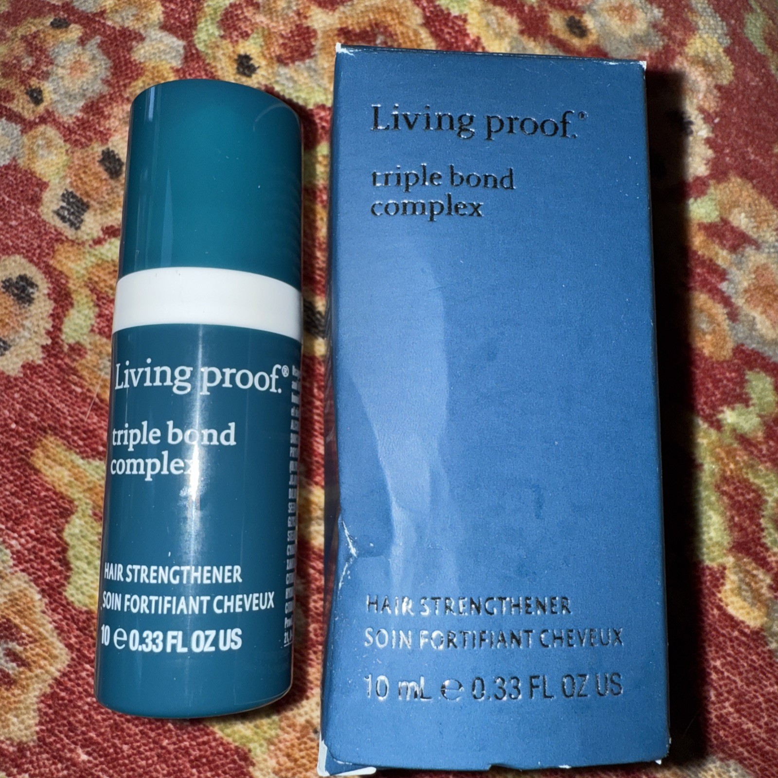 Living Proof Triple Bond Complex Hair Strengthener ~ 0.33 fl oz / 10 ml ~ NIB