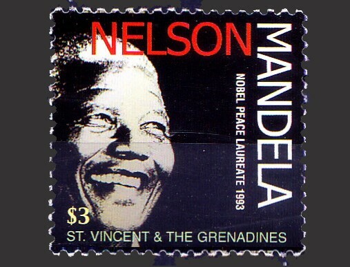 St. Vincent Gr. 2006 MNH, Nelson Mandela, Nobel Peace winner [B53]