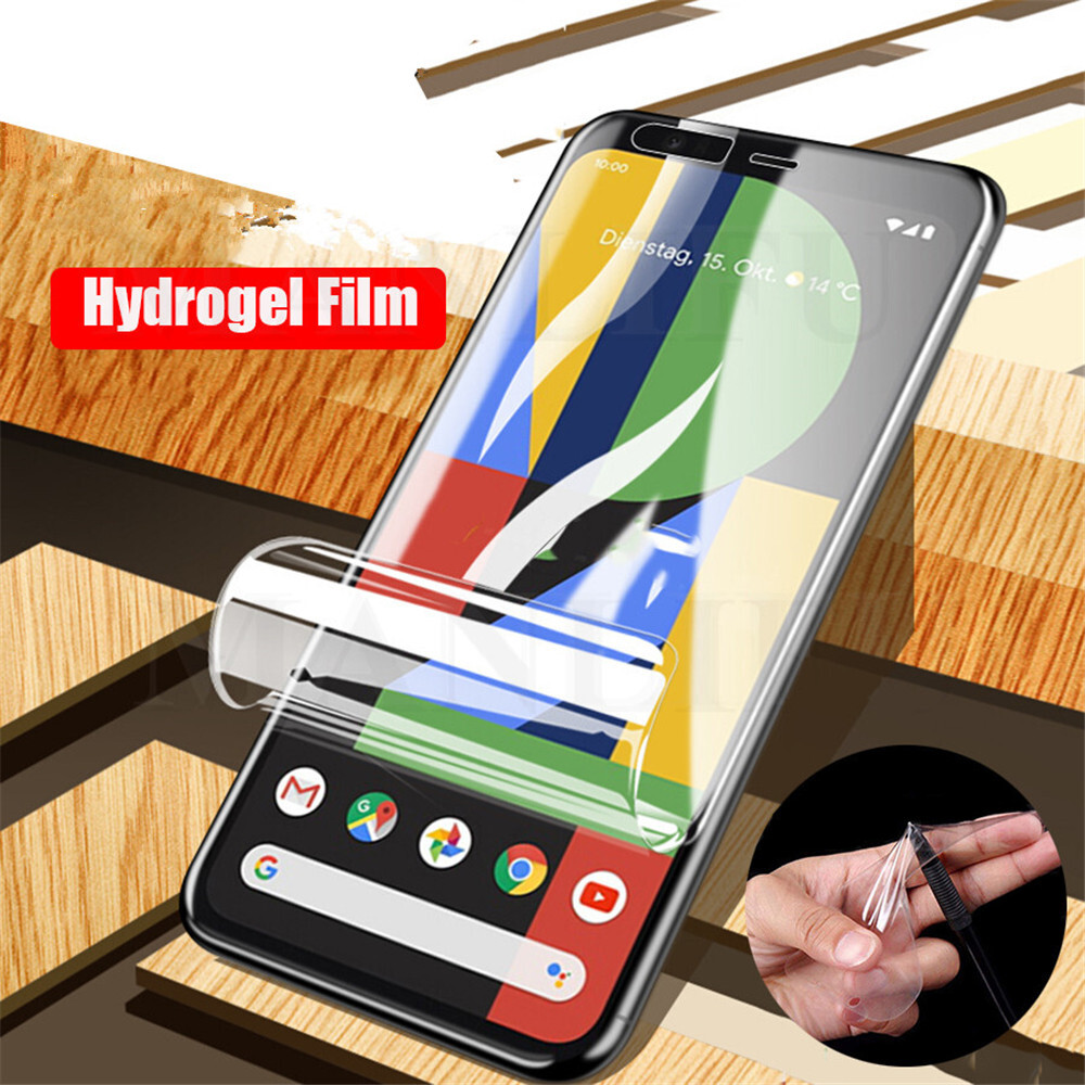 Anti Slip Hydrogel Screen Guard For Google Pixel 4a 6 Pro 6a 7 Pro 5a 8a 7a 4 XL
