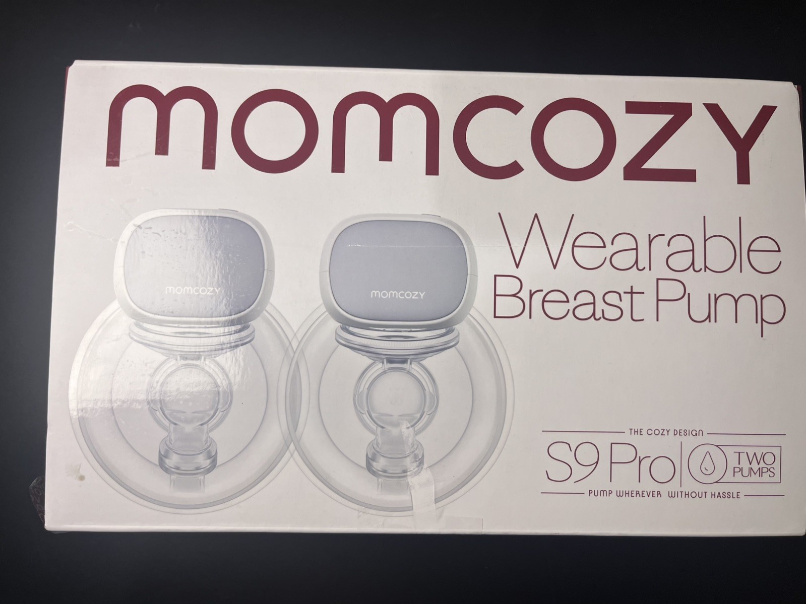 NEW MOMCOZY PORTABLE BREAST DOUBLE PUMP S9 PRO