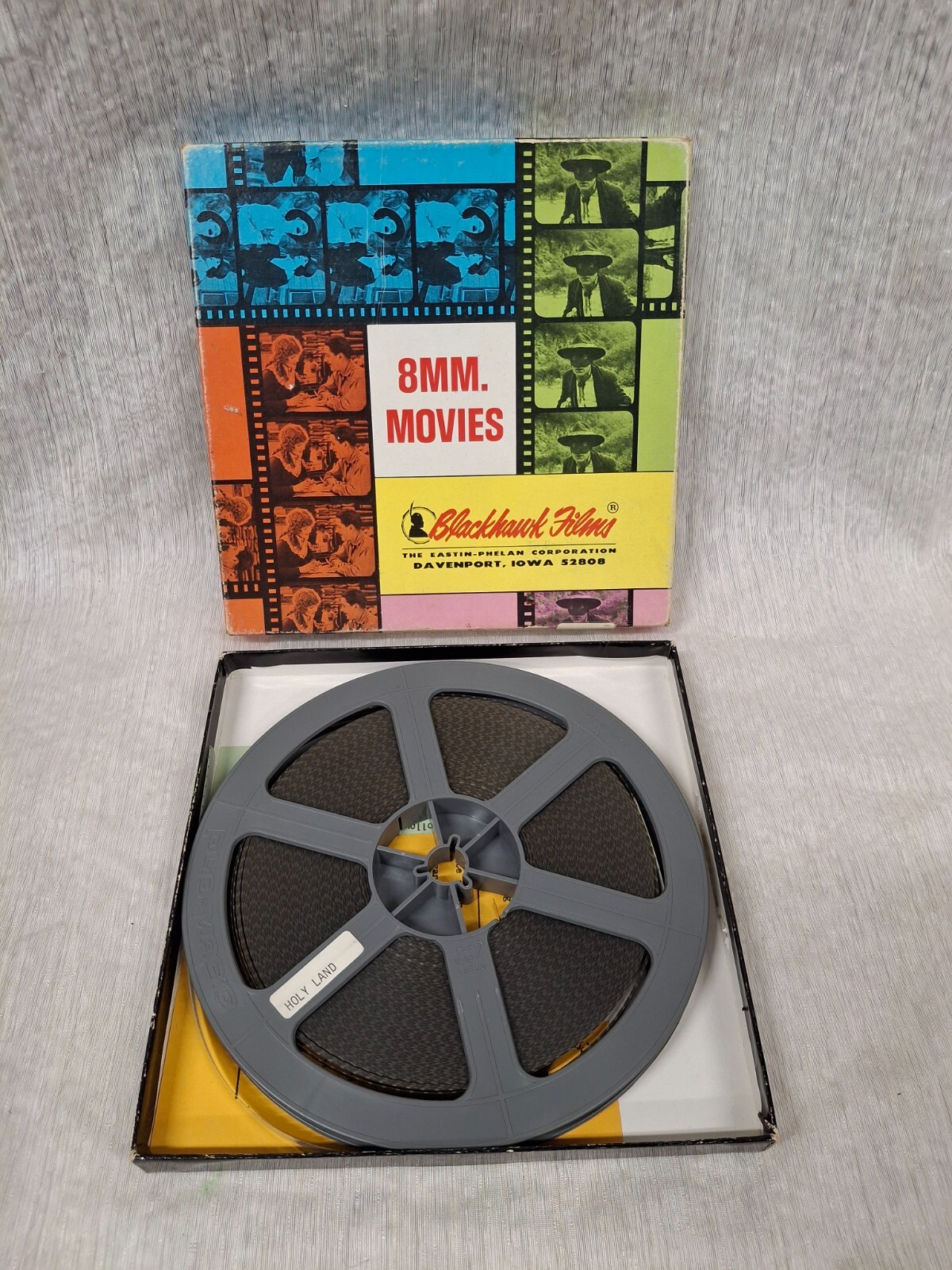 Blackhawk Films "The Holy Land" 8MM Film Reel Super 8 Untested! RARE!