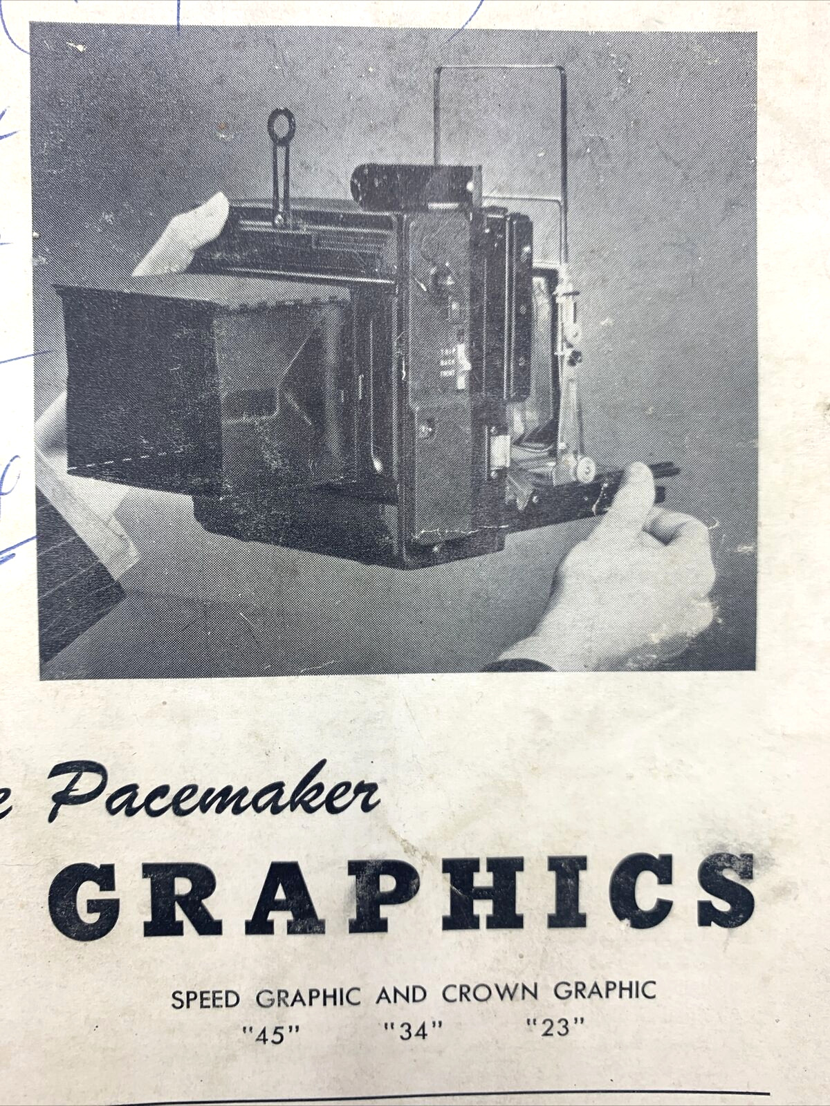 Pacemaker Graphics Speed Graphic & Crown Instruction Reference Manual Guide