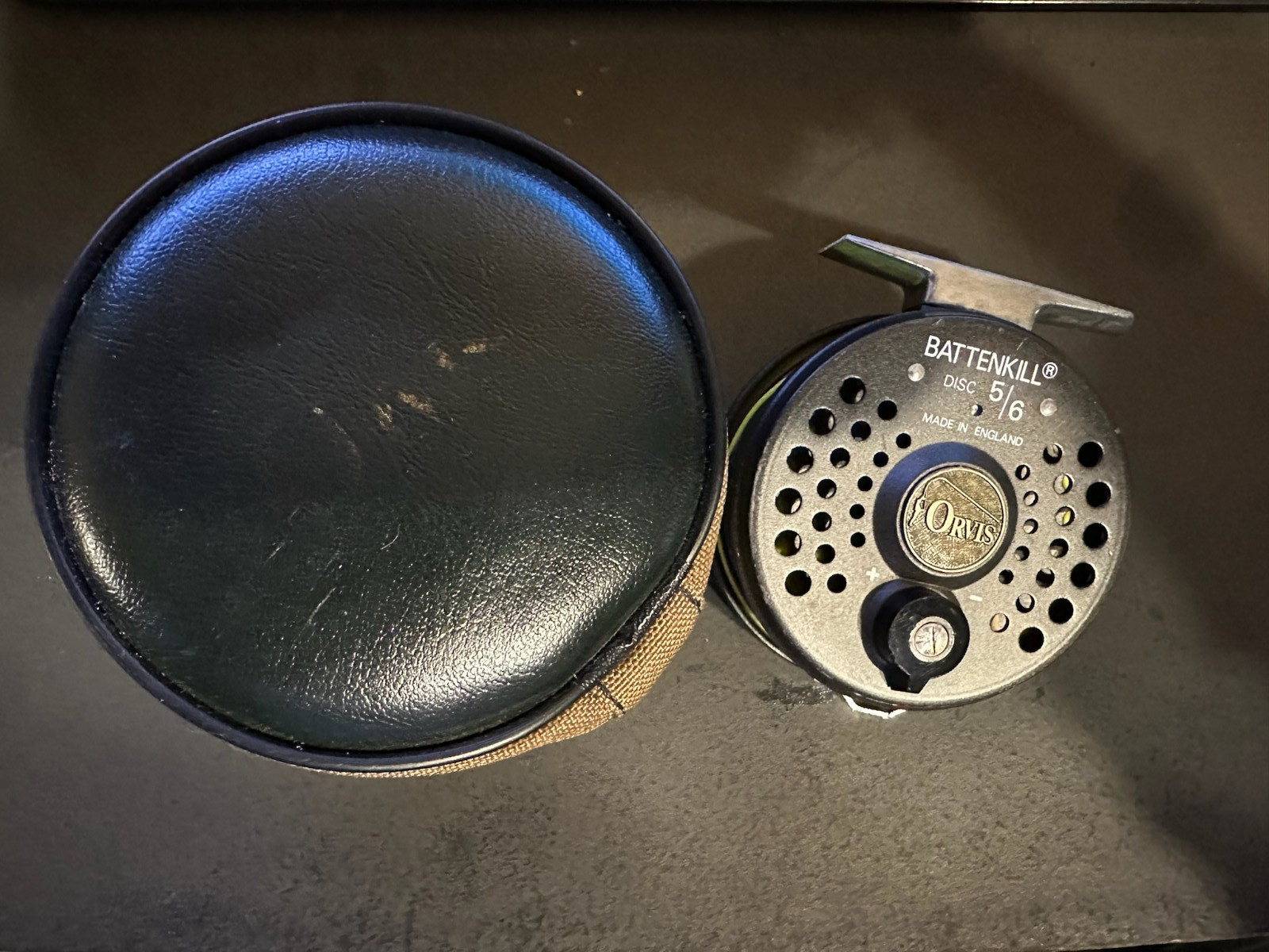 Orvis Made In England Battenkill 5/6 disc fly reel