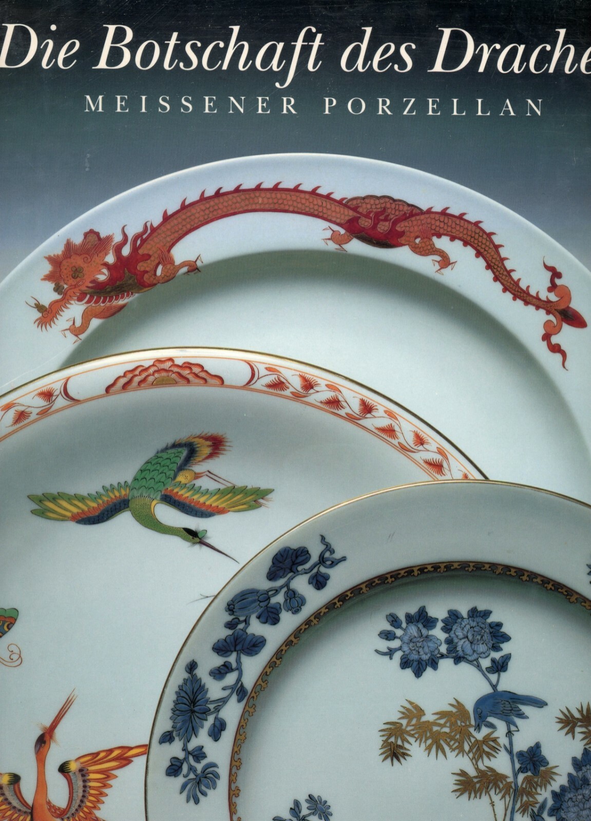 Antique German Meissen Porcelain / Rare Illustrated Book (German Text)