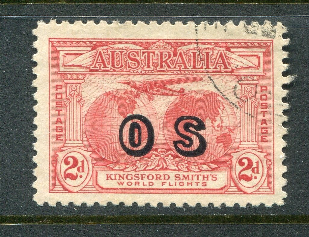 Australia #O1 Official Overprint 2 P. [Used]