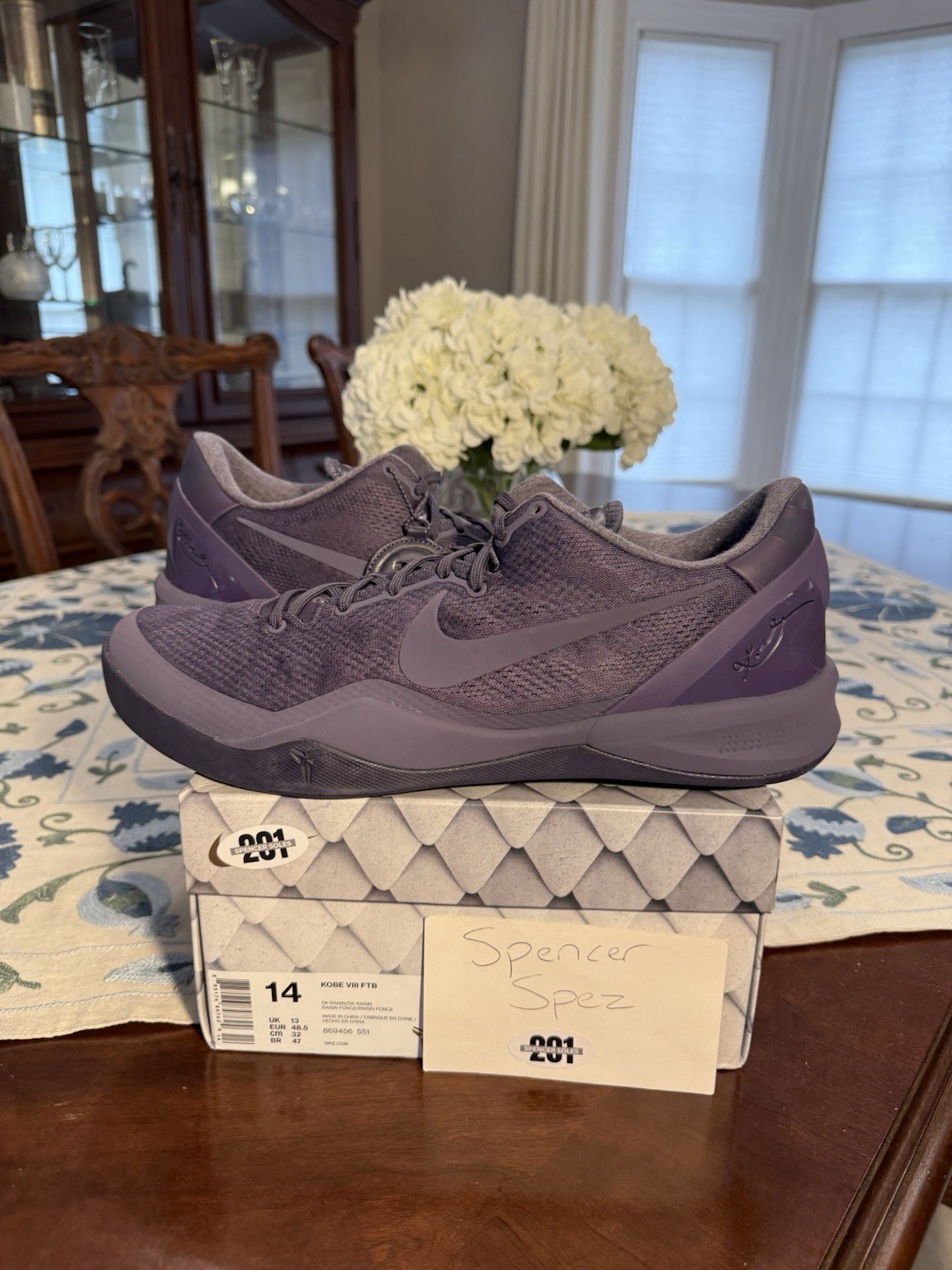 Nike Kobe 8 Fade To Black Size 14 869456-551 Brand New Rare Exclusive VIII DS