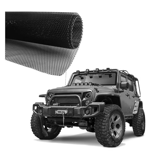 39.37x12.99" Car Grill Mesh,Aluminum Mesh Grill for Blocking Stones or Other 