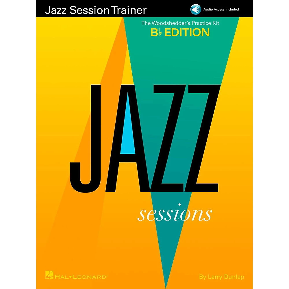 Hal Leonard Jazz Session Trainer The Woodshedder's Practice Kit  B-Flat Edition