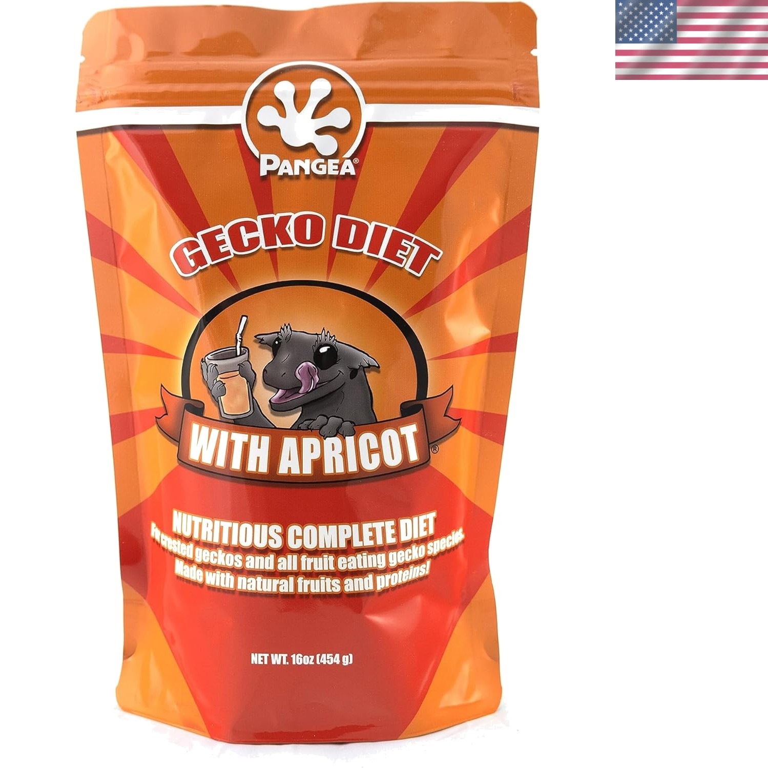 Gecko Diet with Apricot 1 lb