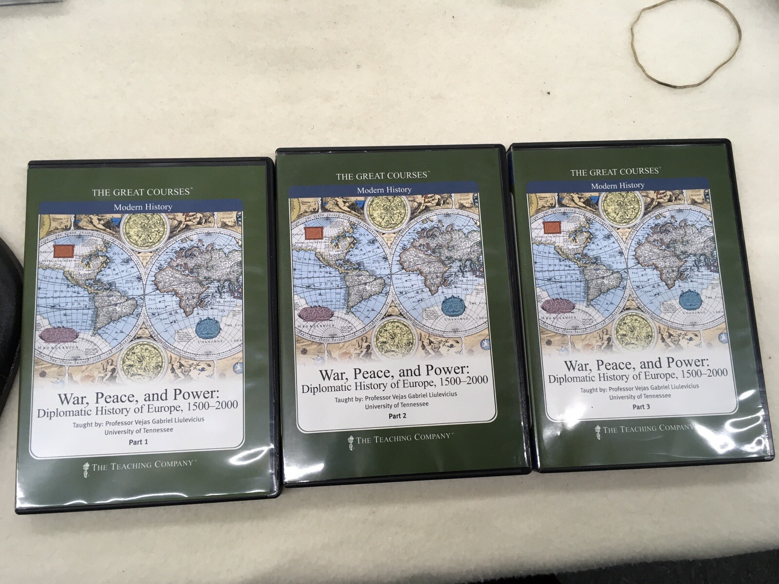 The Great Courses Modern History War Peace and Power 1500-2000 Part 1 2 3-6 CD